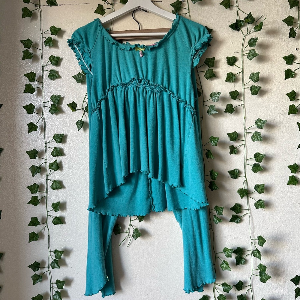 Vintage Betseyville Teal pj set
